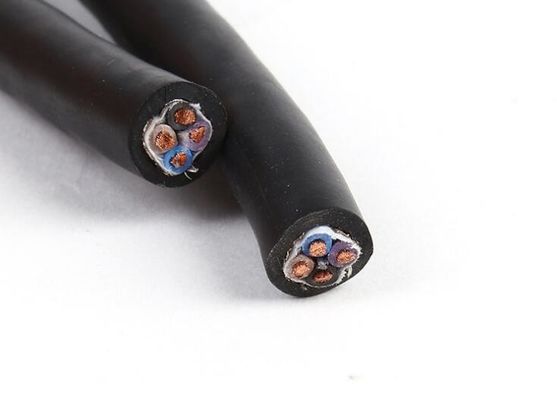 Cable flexible ignífugo de la chaqueta de Pvc 300V 46AWG