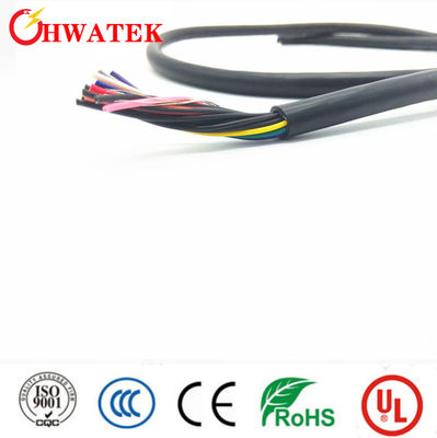 UL20276 8C × 28AWG + AB Cables flexibles industriales de cobre enlatado enlatado con aislamiento SR-PVC y chaqueta de PVC para aplicaciones de 30V a 80 °C