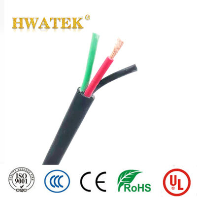 UL20233 3C×20AWG+W Cables flexibles industriales enlazados de cobre enlatados con aislamiento XLPE y chaqueta de TPU