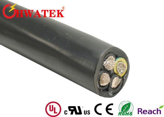 El PVC aisló el cable de transmisión ULTRAVIOLETA del elevador de la resistencia de SJT