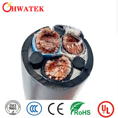 CQC certificó la VÍSPERA de carga 3Cx10AWG+2Cx18AWG del cable del vehículo eléctrico