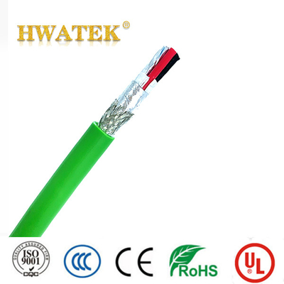 E308860 UL Tipo de cobre con barras CM 4 pareja 26AWG 30V 80 °C chaqueta de PVC CAT5E cable SFTP