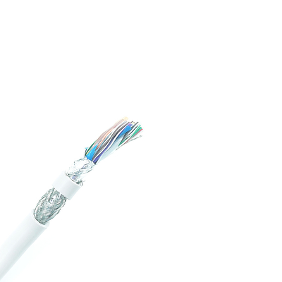 UL2990 28AWG 4P estañó el cable trenzado de cobre 30V 80℃ de la chaqueta de PVC