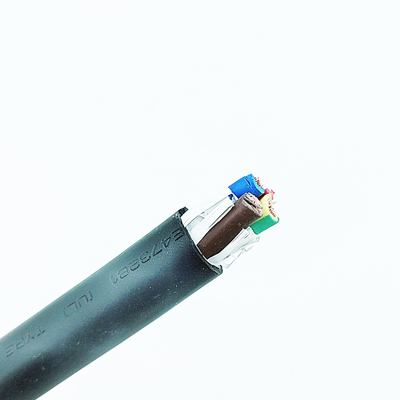 La carga del pie2 HWATEK EV telegrafía E473281 la VÍSPERA 2Cx8AWG+1Cx10AWG +2Cx18AWG 600V